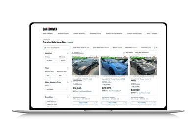 بازار جدید ماشین و راننده یک تجربه یکپارچه همه در Caranddriver.com است. خریداران موجودی بیشتری را گشت و گذار می کنند ، از ابزارهای جستجوی هوشمند تر استفاده می کنند و مستقیماً بدون ترک وب سایت به فروشندگان متصل می شوند. سریع حرکت و پشتیبانی از فناوری قابل اعتماد و رهبری ابزارهای قابل اعتماد Autotrader است.