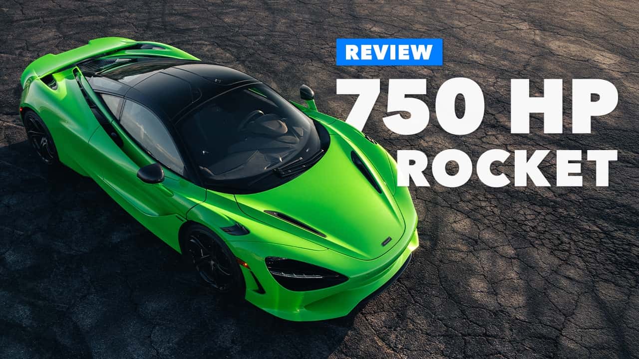 McLaren 750s سوپراسپرت علاقه مندان است: بررسی ویدیو