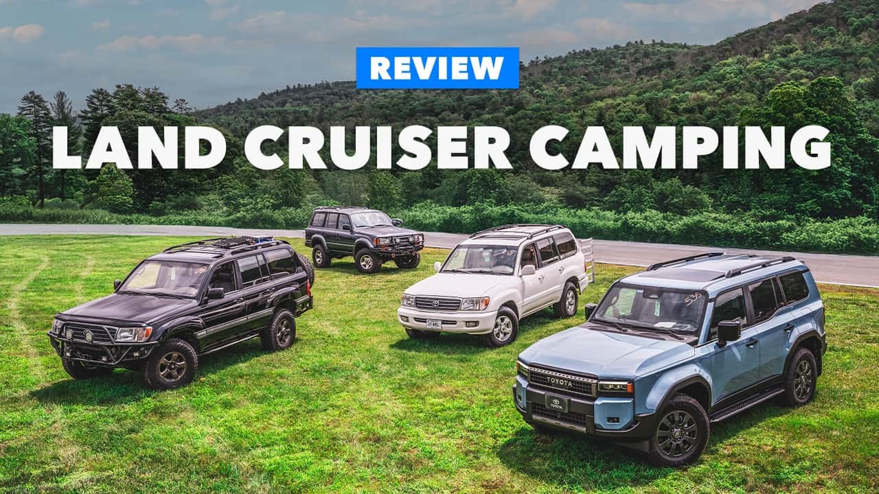 چگونه Toyota Land Cruiser با کمپینگ مقابله می کند؟